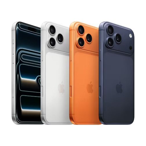 Composição ilustrativa de cores de iPhone